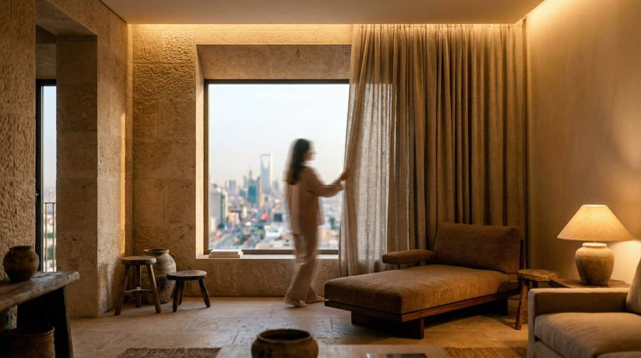 من مشاريع سعف — تصميم معماري بطابع محلي 1