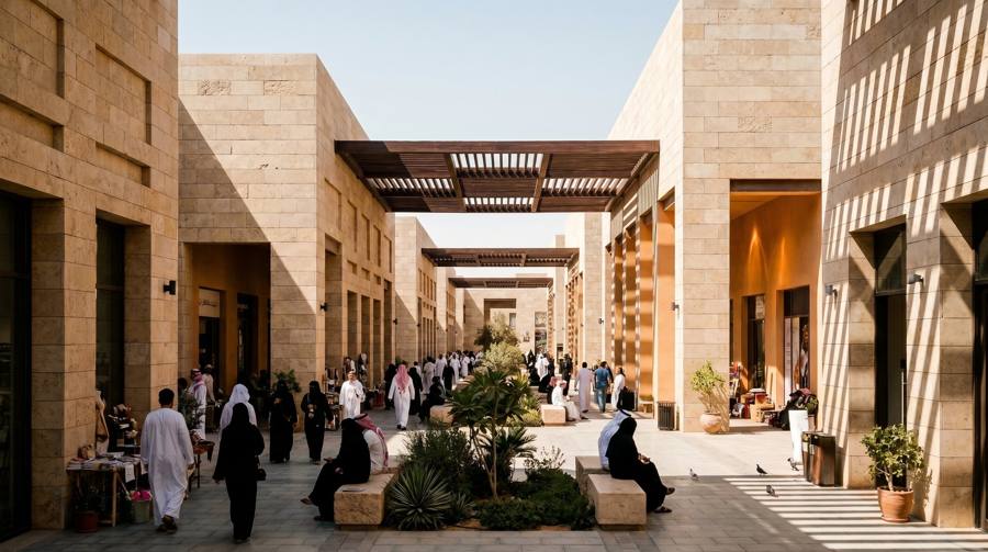 من مشاريع سعف — تصميم معماري بطابع محلي 14