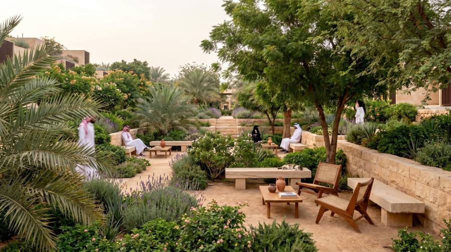 من مشاريع سعف — تصميم معماري بطابع محلي 17