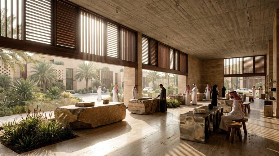 من مشاريع سعف — تصميم معماري بطابع محلي 24