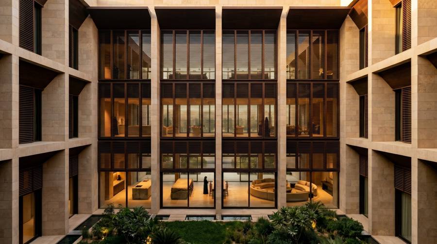 من مشاريع سعف — تصميم معماري بطابع محلي 33
