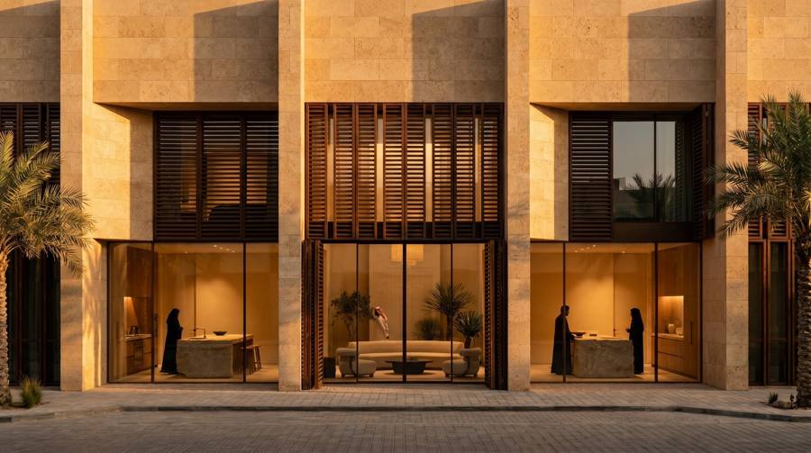 من مشاريع سعف — تصميم معماري بطابع محلي 36